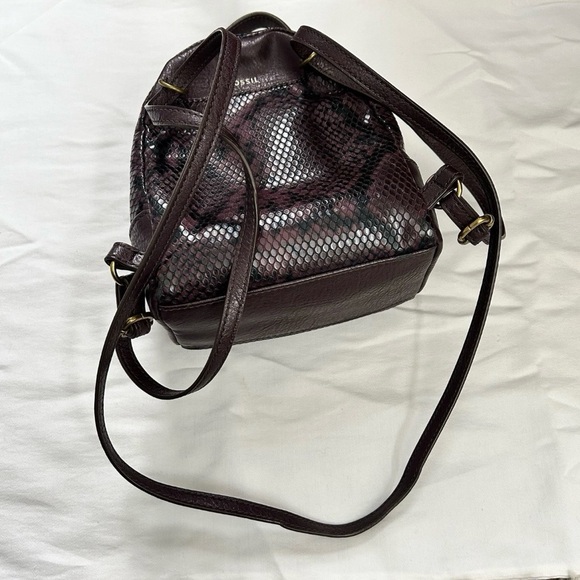 Mini purple backpack - Picture 8 of 10